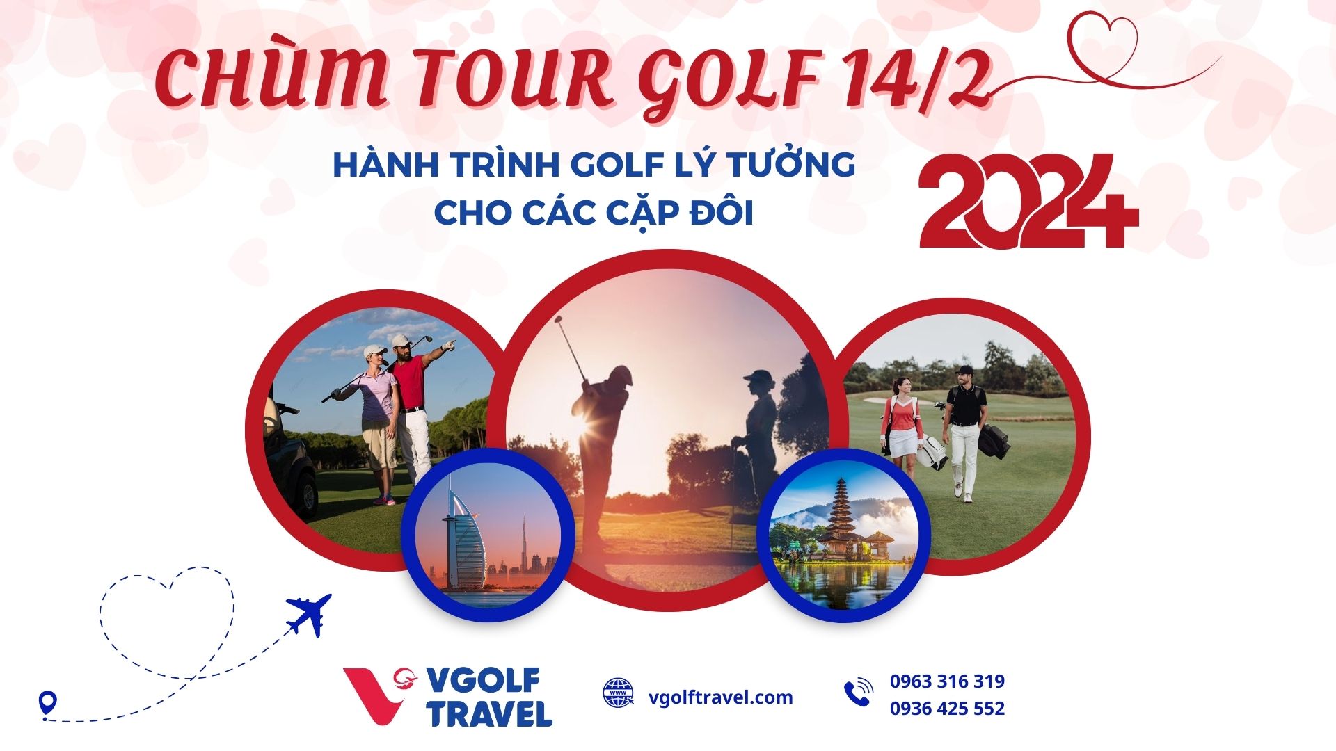 Gợi ý quà tặng Valentine cho các cặp đôi - Chùm tour golf 14/2 hot nhất năm 2024