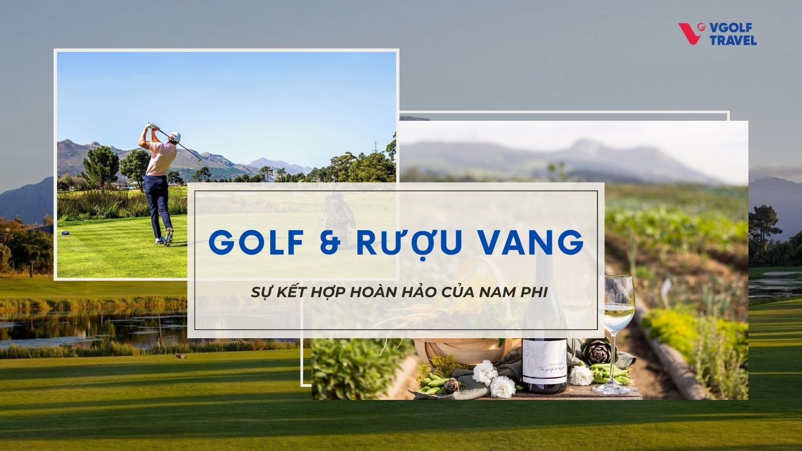 Golf và Rượu vang: Sự kết hợp hoàn hảo của Nam Phi