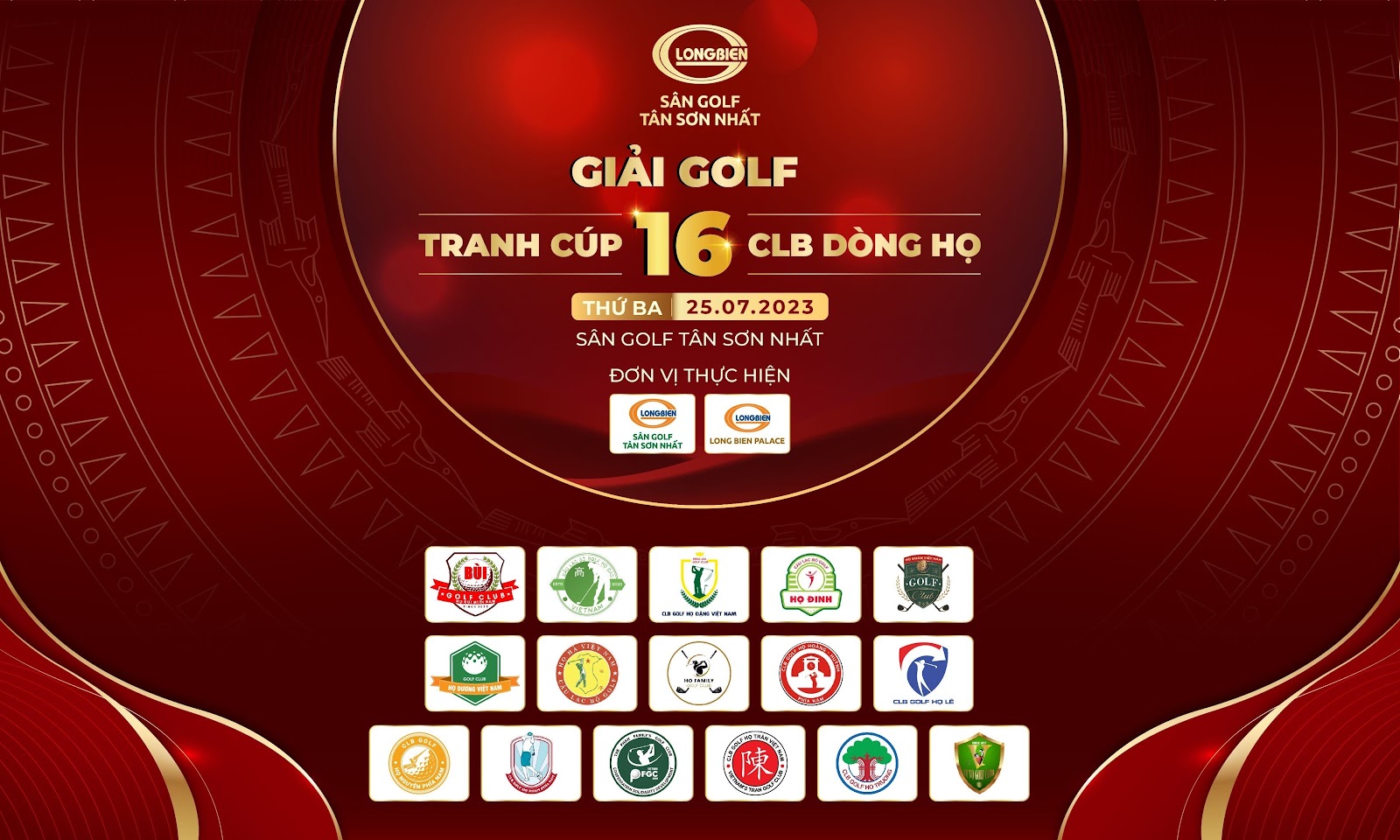 VGolf Travel tài trợ gói giải thưởng 270 triệu cho giải Tranh cup 16 CLB Dòng họ